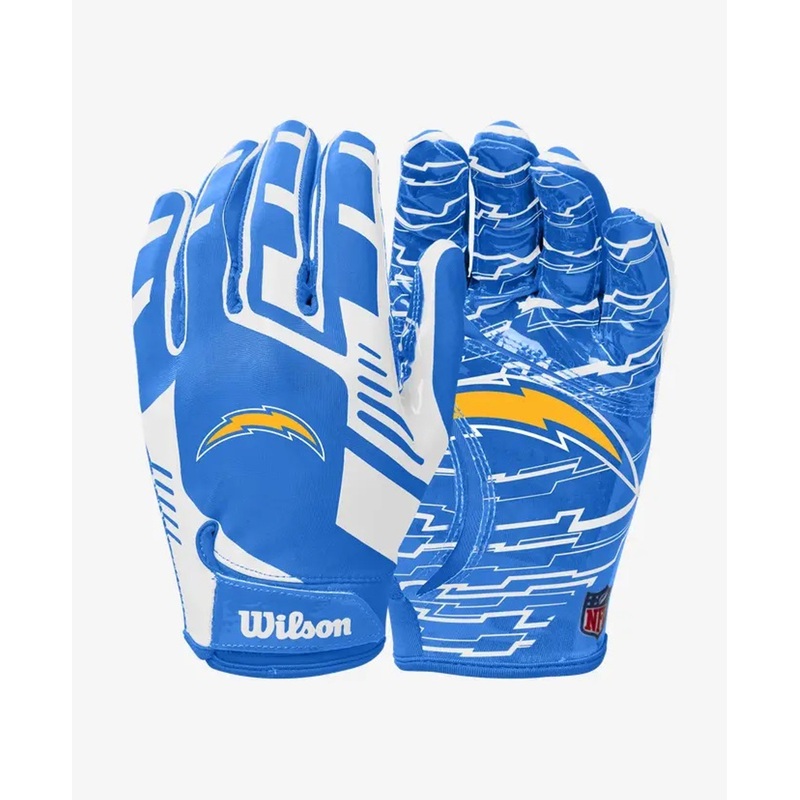 Los Angeles Chargers NFL Stretch Fit Receiver Football Gloves