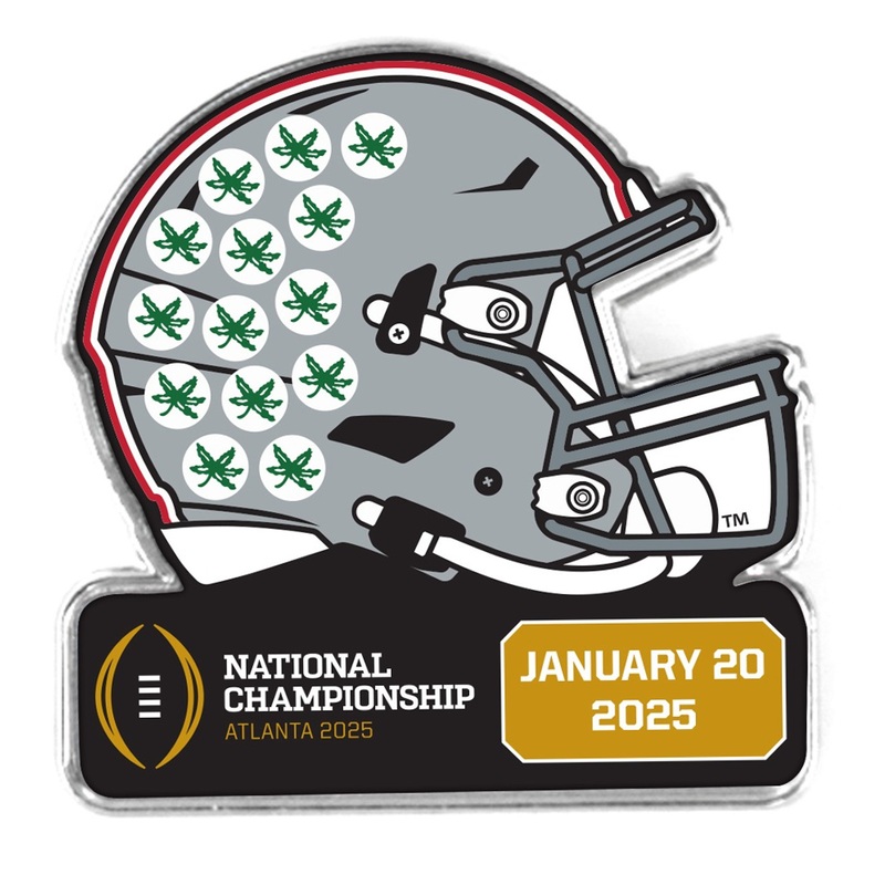 Ohio State Buckeyes CFP National Championship January 20, 2025 Commemorative Lapel Pin