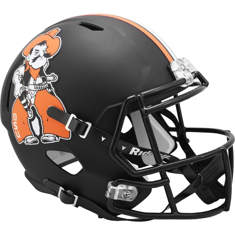 Oklahoma State Cowboys Pistol Pete SPEED Riddell Full Size Replica Football Helmet