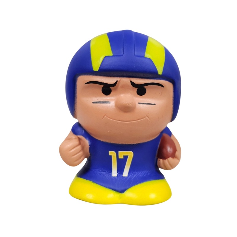 Puka Nacua Los Angeles Rams # 17 Series 4 Jumbo SqueezyMate NFL Figurine