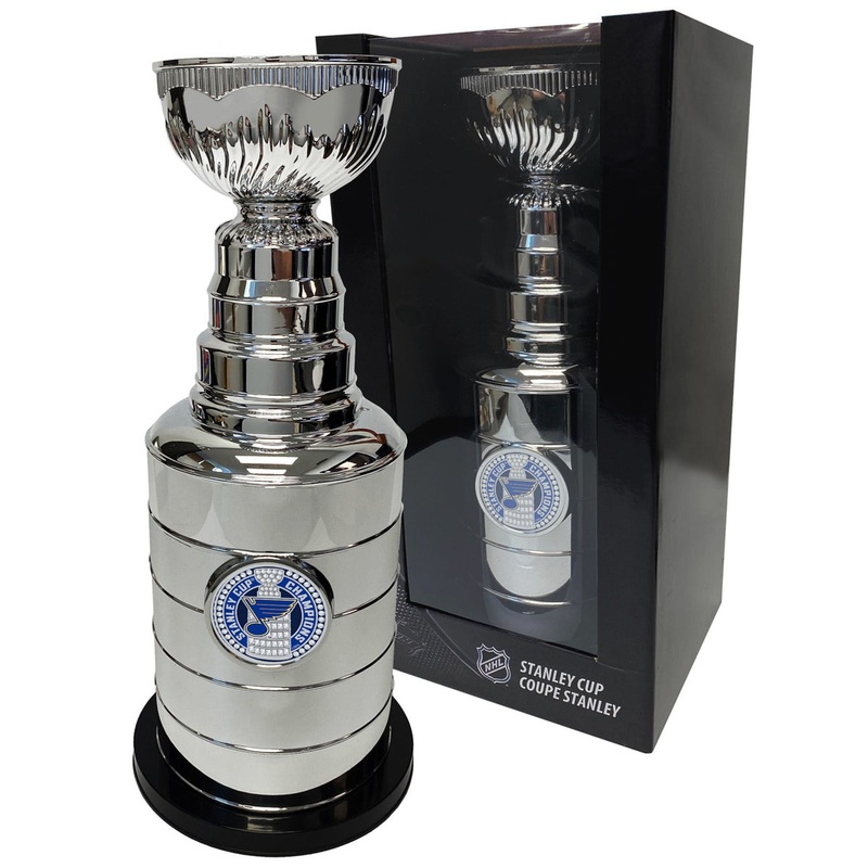 St. Louis Blues NHL Stanley Cup Chrome 14″ Trophy Coin Bank