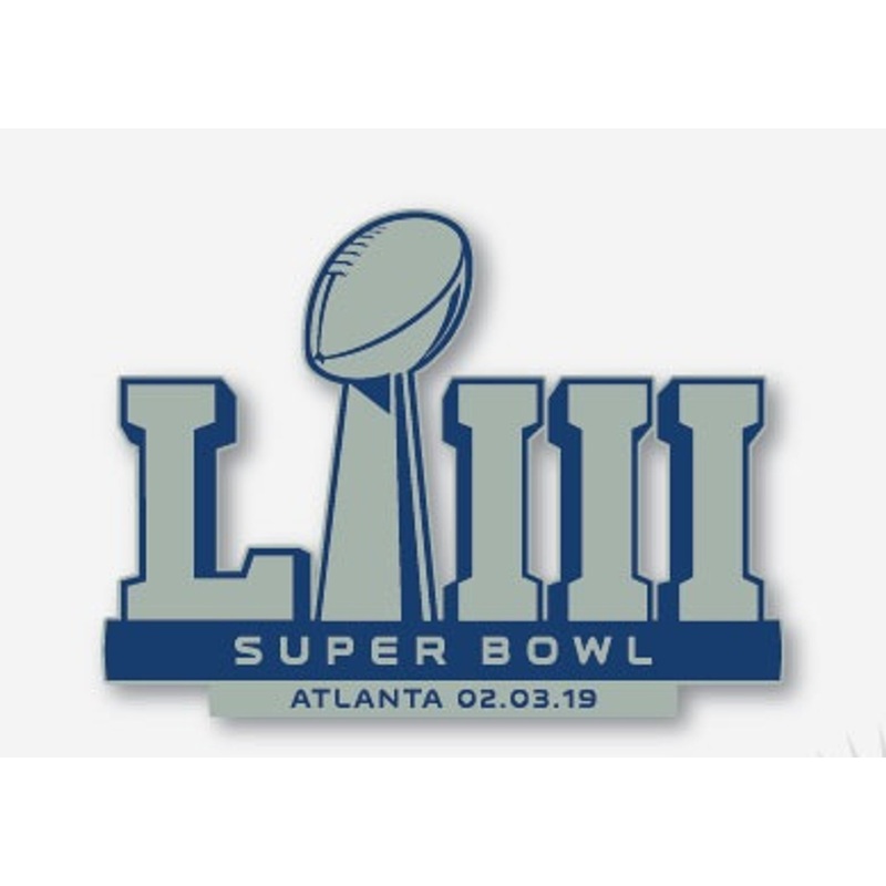 Super Bowl LIII (53) Commemorative Lapel Pin – Atlanta 02.03.19
