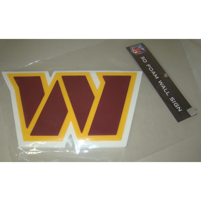 Washington Commanders 3D Fan Foam Logo Sign