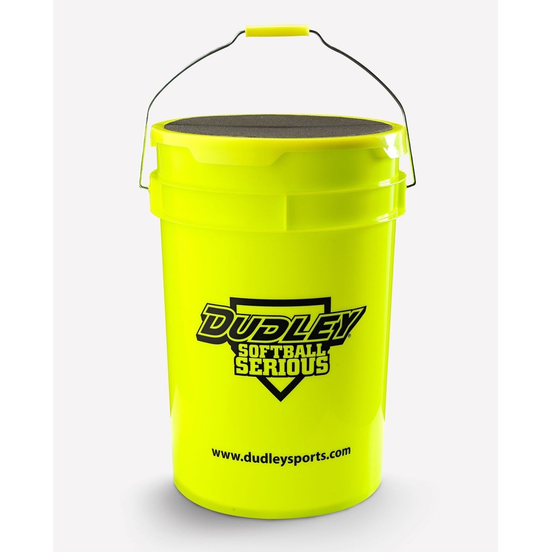 6-GALLON DUDLEY SOFTBALL BUCKET WITH PADDED LID