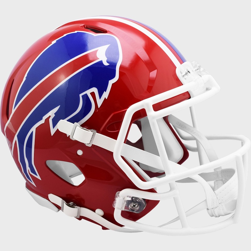 Buffalo Bills 1987-2001 Throwback SPEED Riddell Full Size Replica Football Helmet
