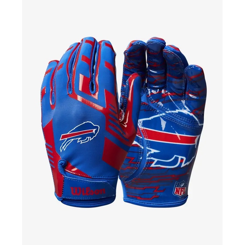 Buffalo Bills NFL Stretch Fit Receiver Football Gloves