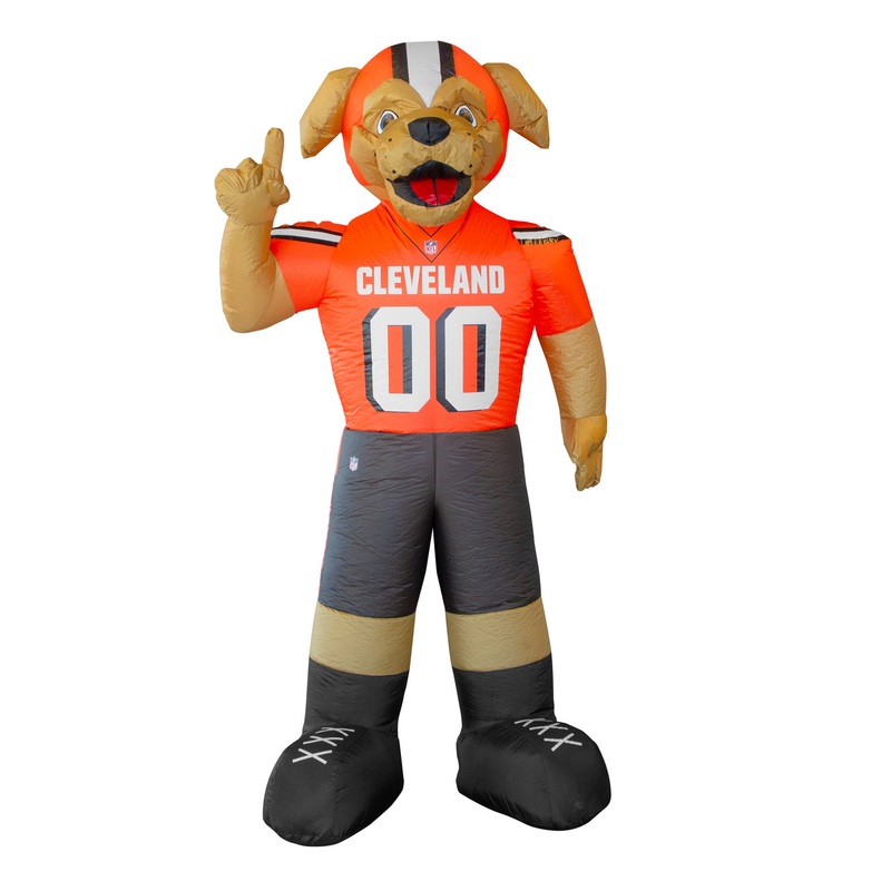 Cleveland Browns Mascot Chomps 7′ Tall NFL Inflatable
