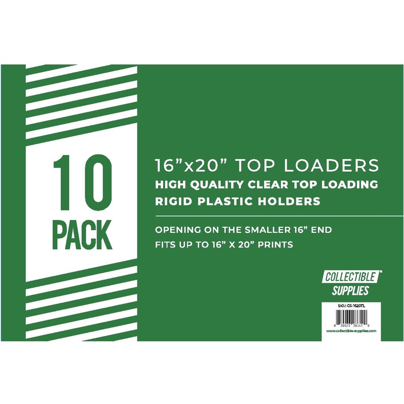 Collectible Supplies 16″x 20″ Top-Loaders