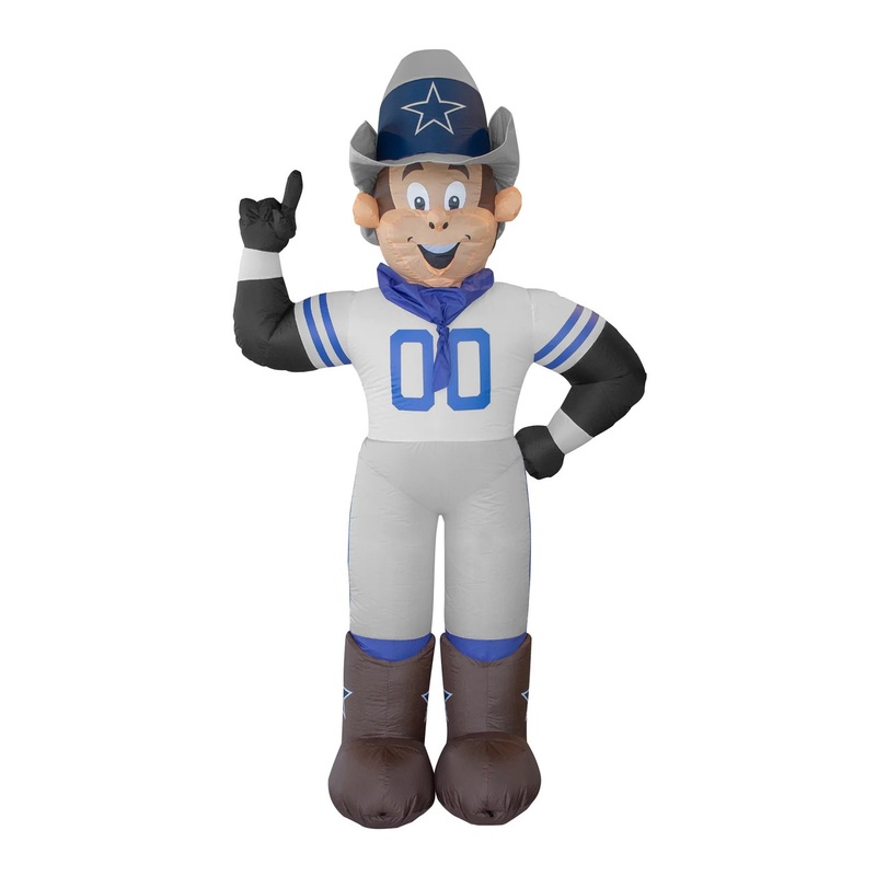 Dallas Cowboys Mascot Rowdy 7′ Tall NFL Inflatable