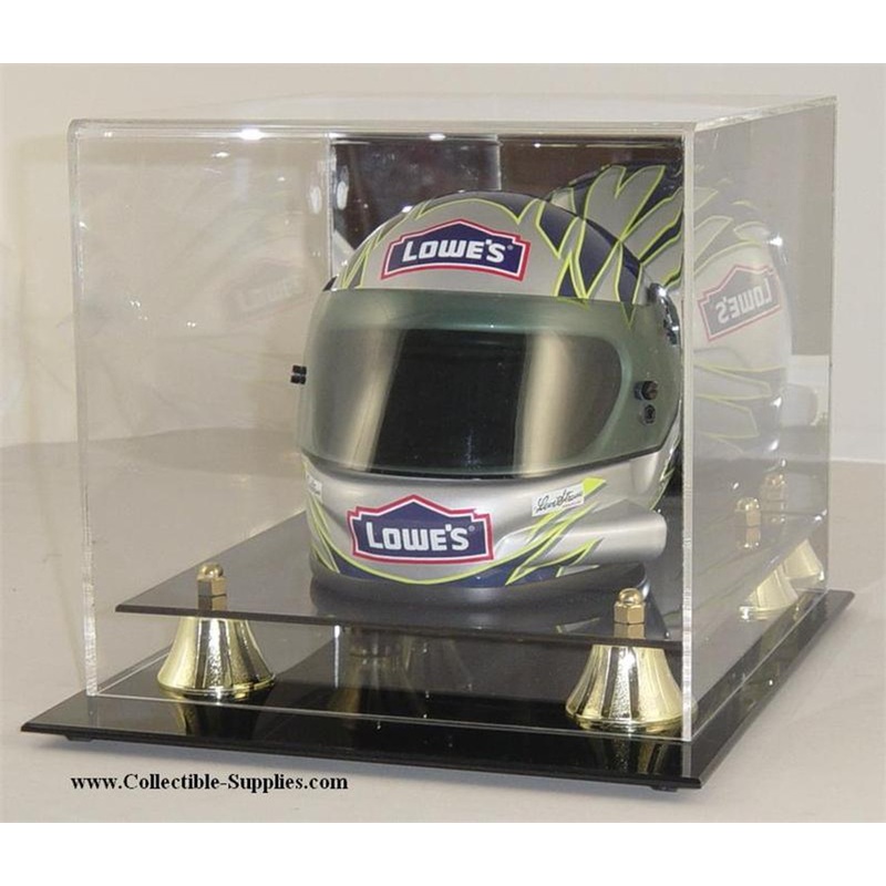 DELUXE Mini Nascar Racing Helmet Display