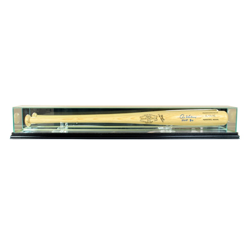 Deluxe Real Glass Baseball Bat Display Case