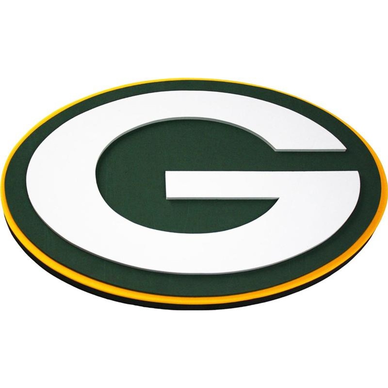 Green Bay Packers 3D Fan Foam Logo Sign