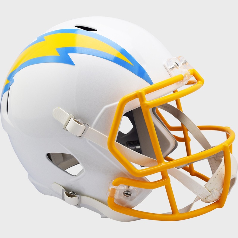 Los Angeles Chargers New SPEED Riddell Full Size Replica Football Helmet
