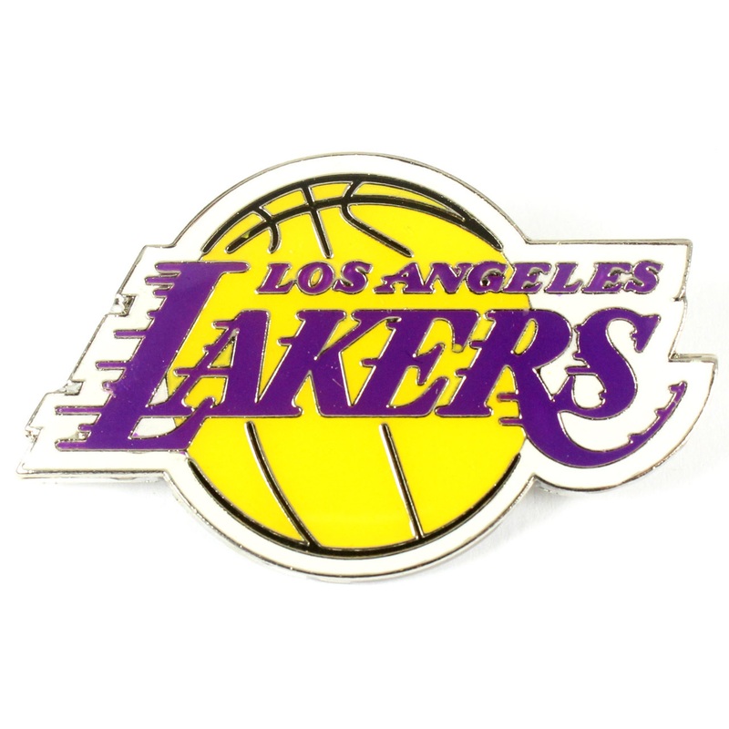 Los Angeles Lakers NBA Jumbo Grande 2″ Lapel Pin