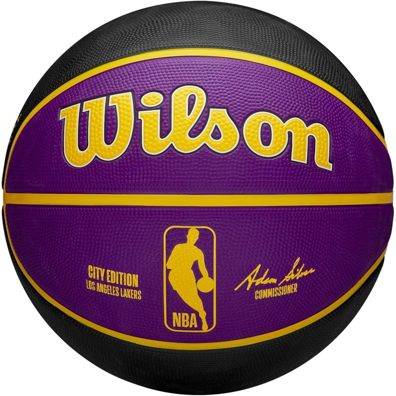 Los Angeles Lakers Team City Edition Full Size Basketball – Size 7 – 29.5″