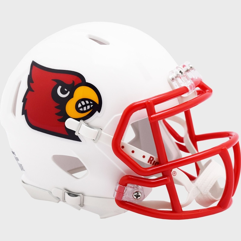 Louisville Cardinals Revolution SPEED Mini Football Helmet