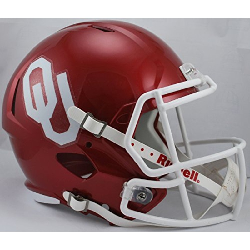 NCAA Oklahoma Sooners Replica Full Size Speed Football Helmet