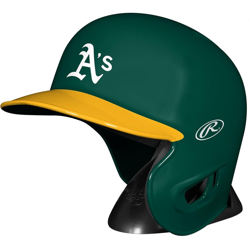 Oakland A’s MLB Rawlings Replica MLB Baseball Mini Helmet