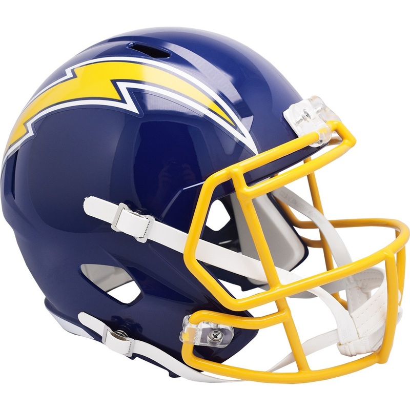 San Diego Chargers 1974-87 Throwback SPEED Riddell Full Size Replica Football Helmet