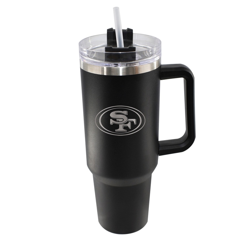 San Francisco 49ers 40 oz Colossal Stainless Steel Insulated Tumbler