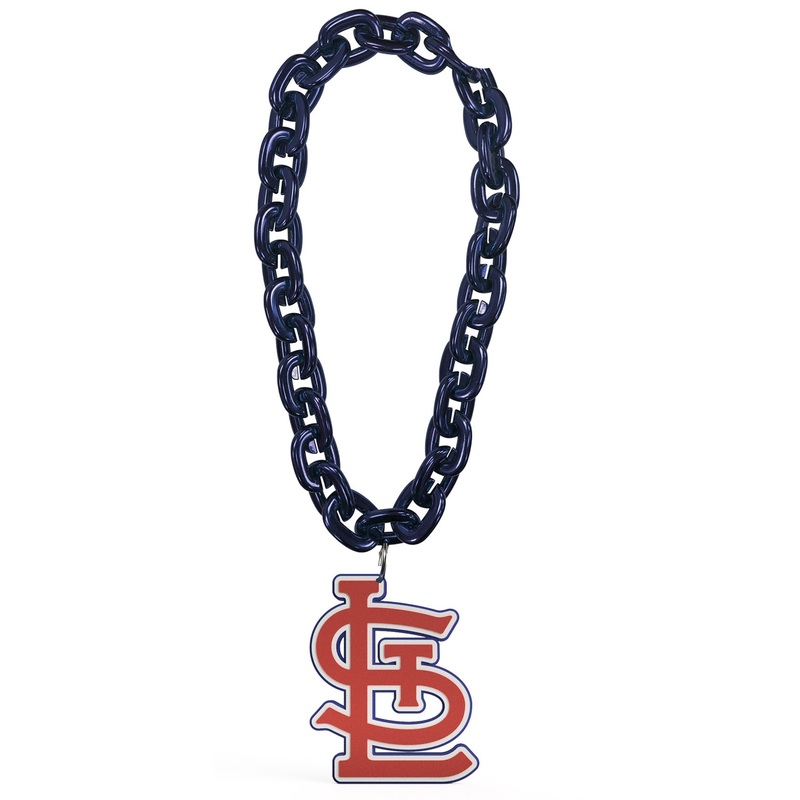 St. Louis Cardinals MLB Fan Chain 10 Inch 3D Foam Magnet Necklace