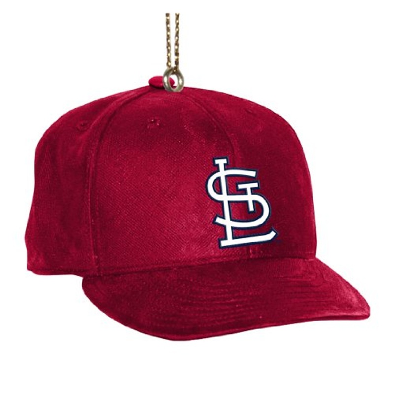 St. Louis Cardinals Team Baseball Cap Christmas Tree Ornament
