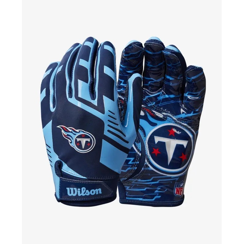 Tennessee Titans NFL Stretch Fit Receiver Football Gloves