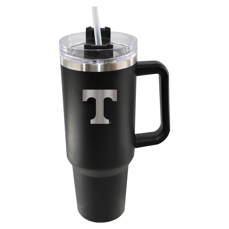 Tennessee Volunteers 40 oz Colossal Stainless Steel Insulated Black Tumbler