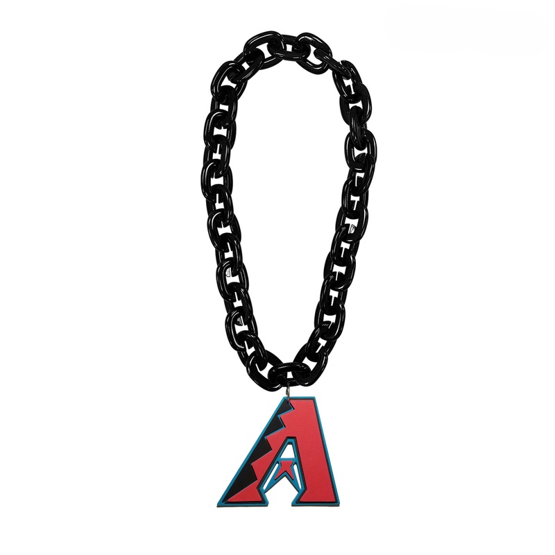 Arizona Diamondbacks MLB Fan Chain 10 Inch 3D Foam Necklace