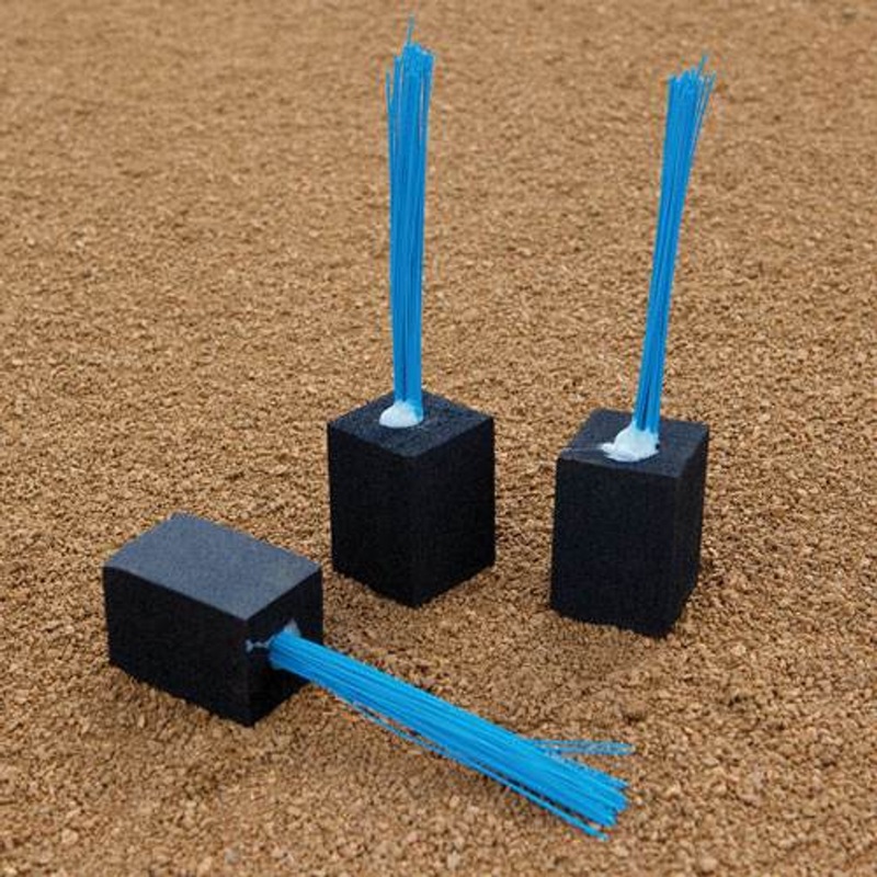 Big League Anchor Base Plugs (3-Pack) (Feather Color top varies)