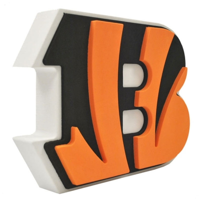 Cincinnati Bengals 3D Fan Foam Logo Sign
