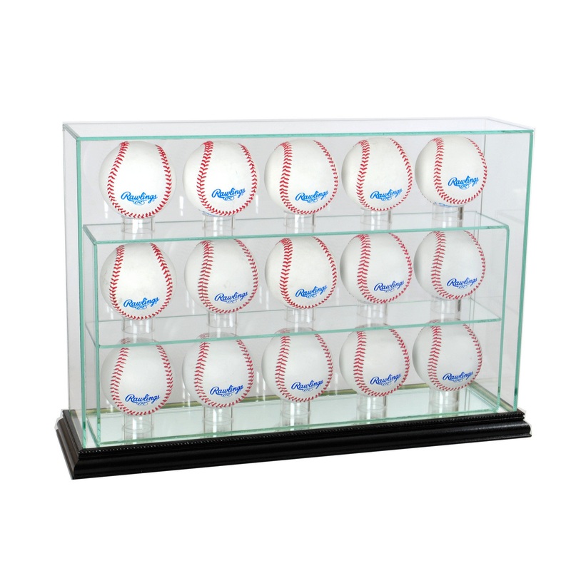 Deluxe Real Glass Fifteen UPRIGHT Display Case