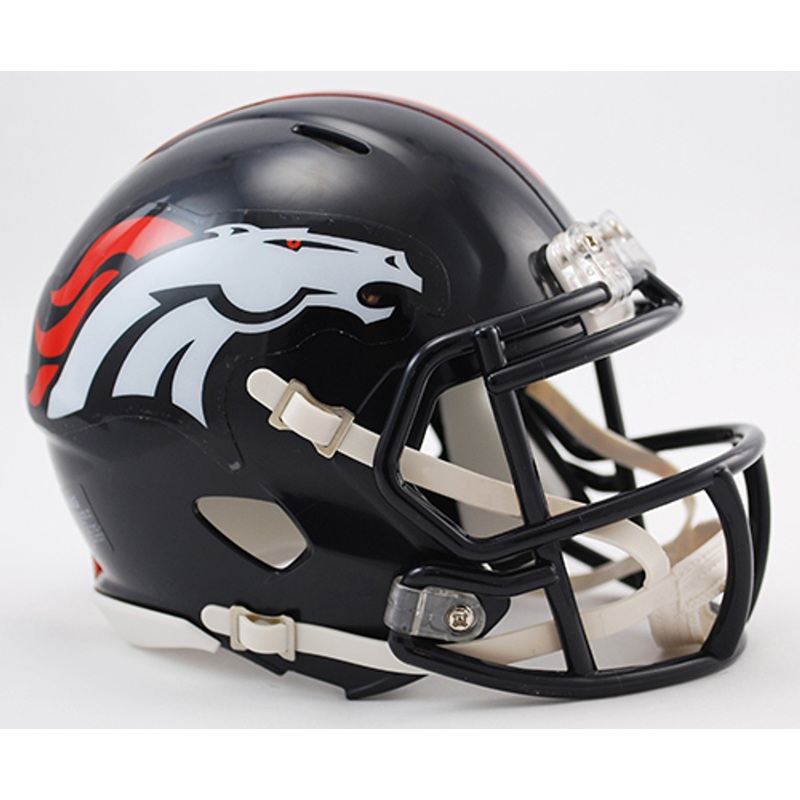 Denver Broncos 1997 to 2023 Throwback Revolution SPEED Mini Football Helmet