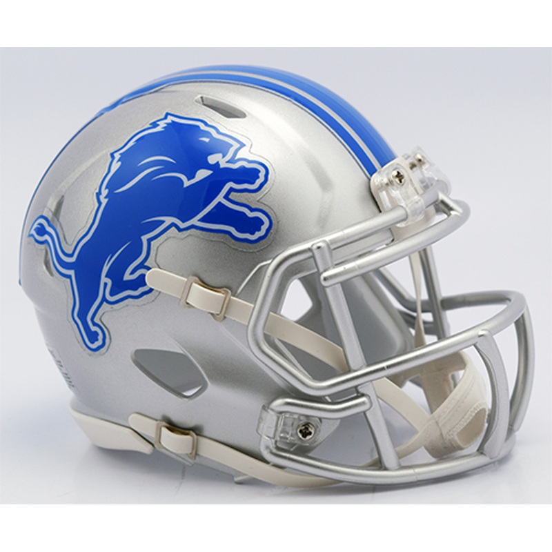 Detroit Lions 2017 to 2023 Throwback Revolution SPEED Mini Football Helmet