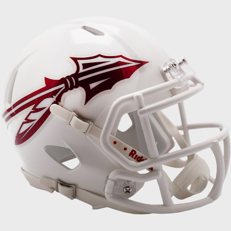 Florida State Seminoles Alternate White NCAA Speed Mini Football Helmet