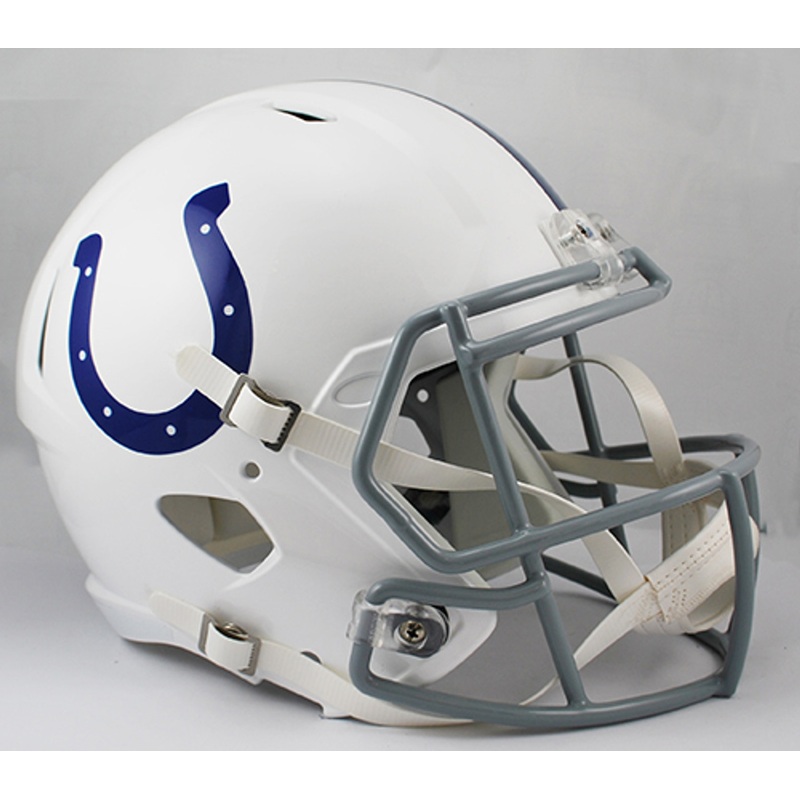 Indianapolis Colts 2004 to 2019 SPEED Riddell Full Size Replica Football Helmet