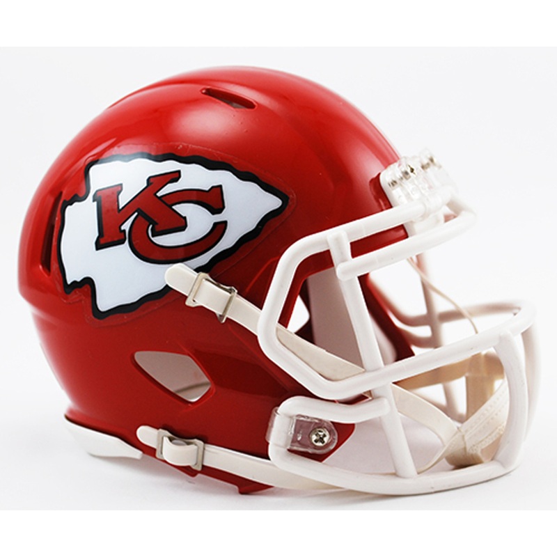 Kansas City Chiefs Revolution SPEED Mini Football Helmet