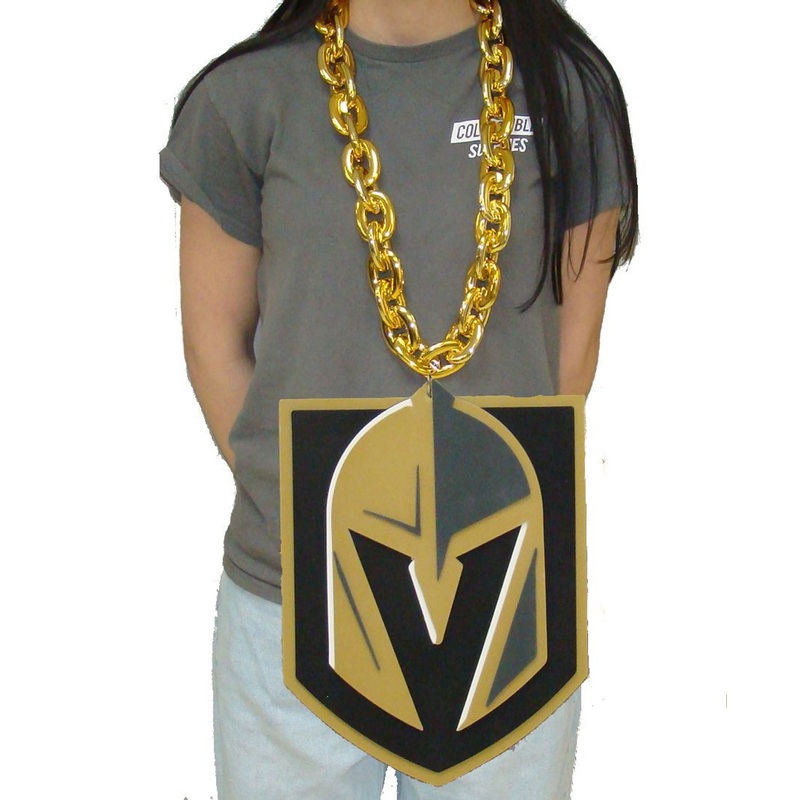 Las Vegas Golden Knights NHL BIG LOGO 3D Fan Chain Foam Necklace