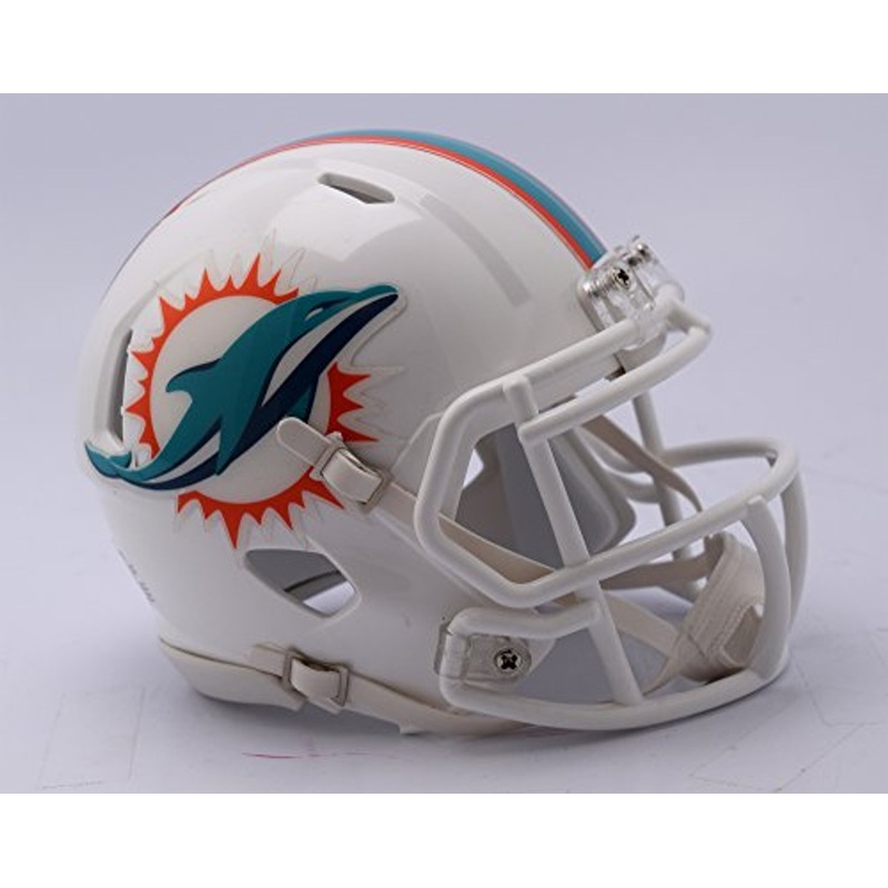 Miami Dolphins Riddell Revolution Speed Mini Football Helmet