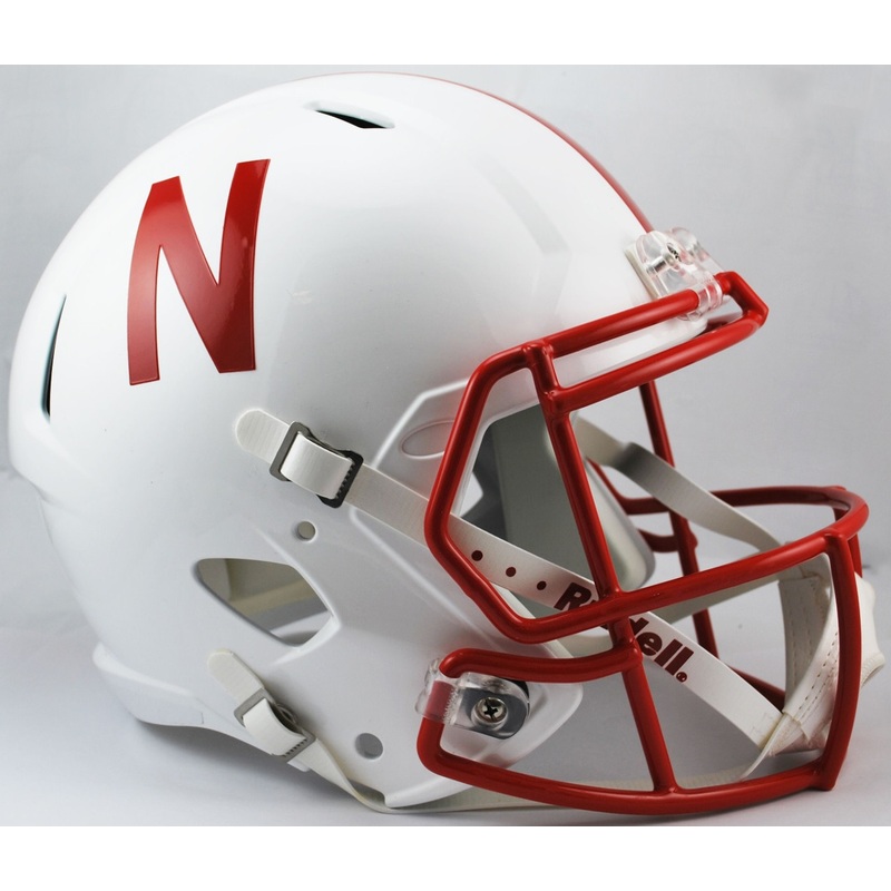 Nebraska Cornhuskers SPEED Riddell Full Size Replica Football Helmet