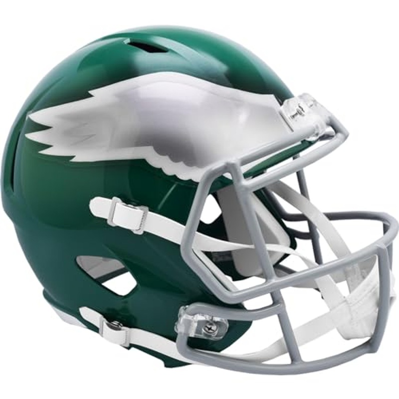 Philadelphia Eagles 1974 to 1995 Throwback Riddell Speed Replica Full Size Helmet