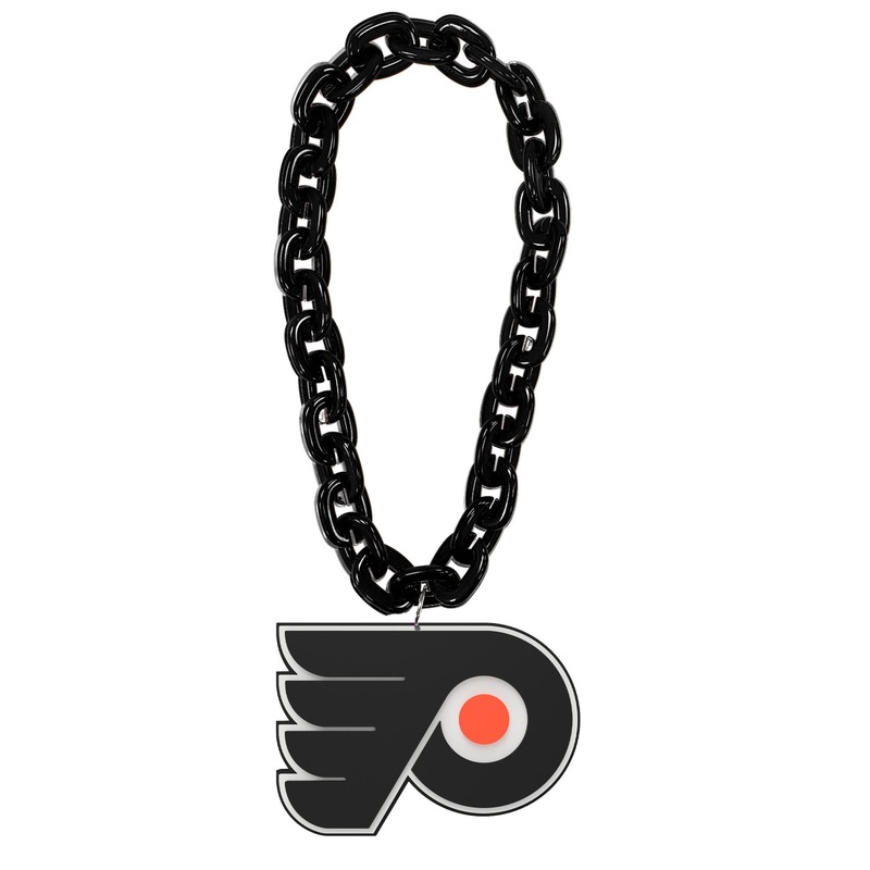 Philadelphia Flyers NHL Fan Chain 10 Inch 3D Foam Necklace