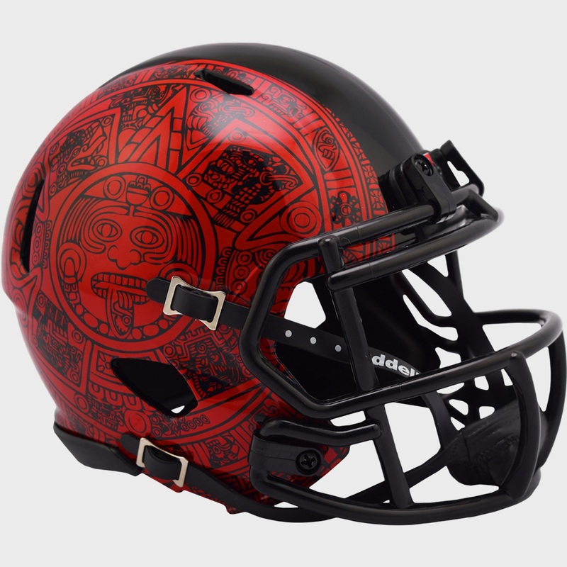 San Diego State Aztecs NCAA Riddell Speed Mini Football Helmet – Aztec Calendar