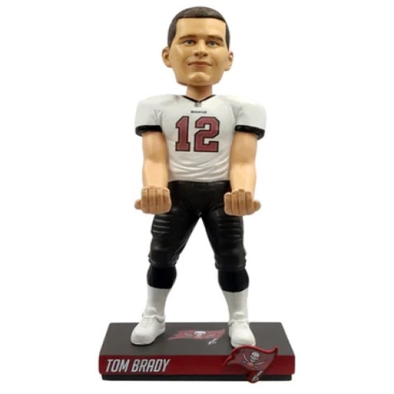 Tom Brady Tampa Bay Buccaneers 9.5″ Game Controller Holder NFL Player Bobblehead Doll