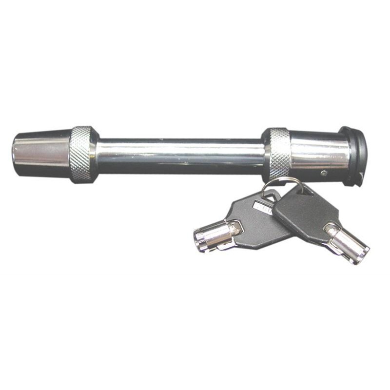 TRUCK TRAILER TOW HITCH COVER KEY LOCK PIN WITH 2 KEYS