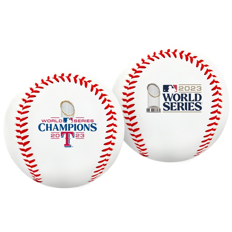 2023 MLB World Series Texas Rangers Champions Collectible Souvenir Replica Baseball by Rawlings