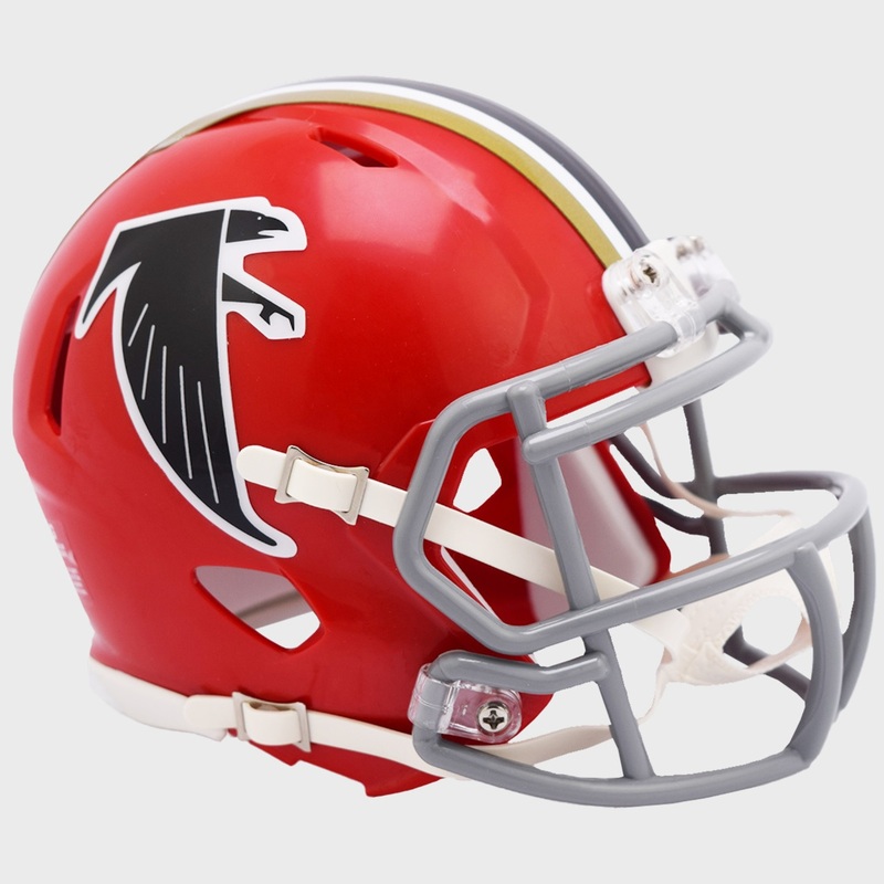 Atlanta Falcons 1966 to 1969 Throwback Revolution Speed Mini Football Helmet
