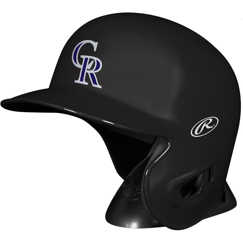Colorado Rockies MLB Rawlings Replica MLB Baseball Mini Helmet