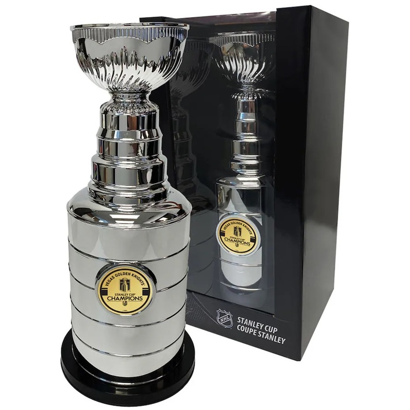 Las Vegas Golden Knights NHL Stanley Cup Chrome 14″ Trophy Coin Bank