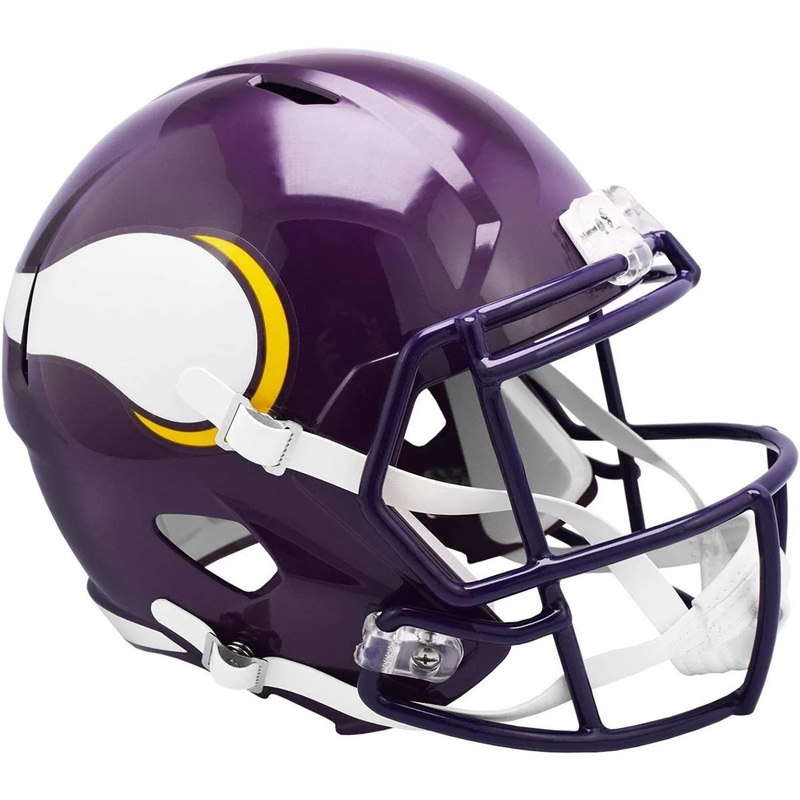 Minnesota Vikings 1983 to 2001 Throwback SPEED Riddell Full Size Replica Football Helmet